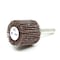 Continental Abrasives 3/4" x 3/4" x 1/4" Aluminum Oxide640 Grit Mounted Flap Wheel FW-07060 - alternate 1